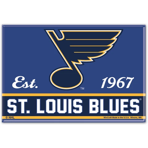 WinCraft St. Louis Blues 2.5'' x 3.5'' Fridge Magnet Cover