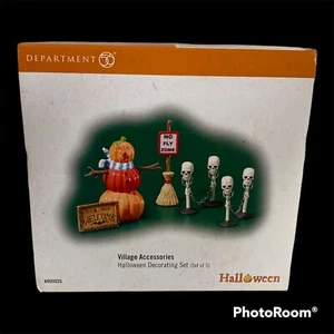 Department 56 Halloween Village Accessory Decorating Set 800026 Retired - Picture 1 of 9
