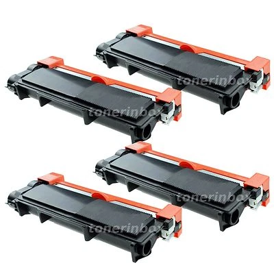 4pk Toner Cartridge For Brother TN660 TN630 MFC-L2700DW MFC-L2720DW MFC-L2740DW - Image 1 of 2