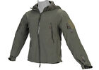 Lancer Tactical Soft Shell Jacket w/ Hood (Sage/M) 35686