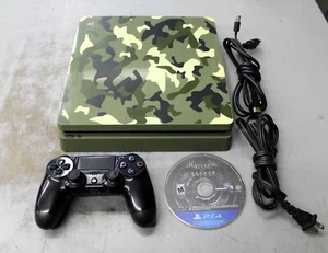 Sony PlayStation 4 Call of Duty WWII Limited Edition 1TB Green Camouflage - Bild 1 von 4