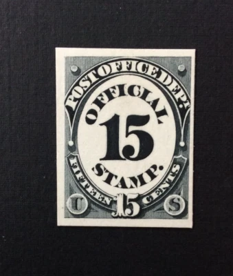 BroadviewStamps USA Proof #O53 on card.  MNH VF. - Image 1 of 2