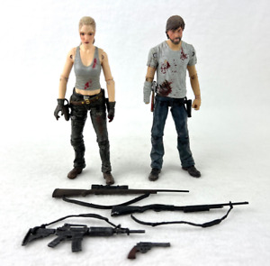 McFarlane Toys The Walking Dead Comic Series Loose Figures Rick and Andrea Toys