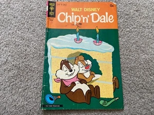 Libro de historietas vintage de Walt Disney Chip 'n' Dale 1971 llave dorada *envío combinado* - Imagen 1 de 3