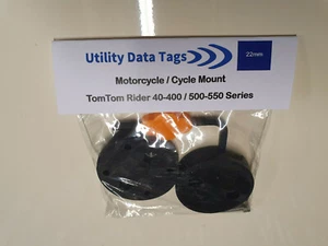 Befestigungshalterung Tomtom Rider 400/410/420/450/500/550 22 mm Querstange - Bild 1 von 7
