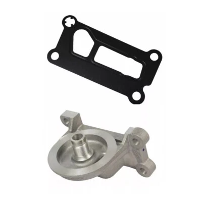 NEW For 04-23 Ford 2.0/2.3/2.5 Oil Filter Adapter Housing W/ Gasket Seal US - Image 1 of 4