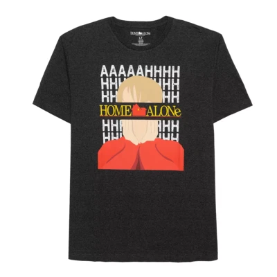 Camiseta de vacaciones para hombre talla 3XB grande y alta solo en casa Kevin AAAAHHHHH Foto 1 de 4