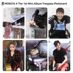 MONSTA X The 1st Mini Album Trespass Photocard KPOP K-POP I.M Shownu Hyungwon - Picture 1 of 20