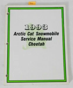 1 Genuine 1993 Arctic Cat Cheetah Dealer Shop Service Repair Manual OEM 2254-829 - Picture 1 of 10