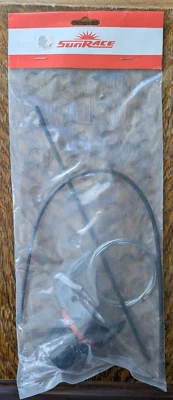 Sunrace/Sturmey Archer TSM37 M37 7-speed Right Twist Shifter W/Cable and Casing  - Image 1 of 3