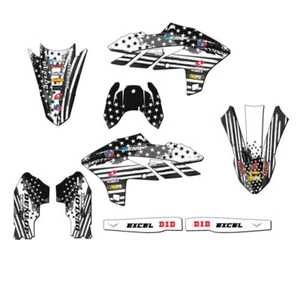 2024-2025 YZ 250 F 4-STROKE MERICA Grey Senge Graphics Kit Compatible - Picture 1 of 4