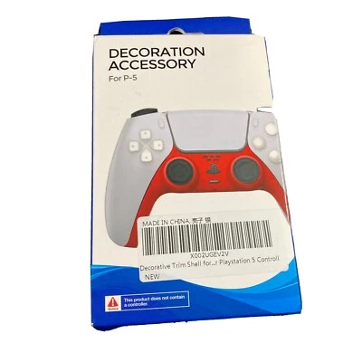 Caja Mando PS5 Plateada Mango Repuesto Carcasa Decorativa Borde Accesorio Foto 1 de 3