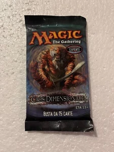 MAGIC THE GATHERING MTG CAOS DIMENSIONALE BOOSTER BUSTINA BUSTA 15 CARTE 2007 - Imagen 1 de 6