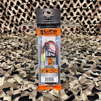 NEW Valken Energy Li-Po 7.4v 1600mAh 20C Mini Brick Airsoft Battery (48221)