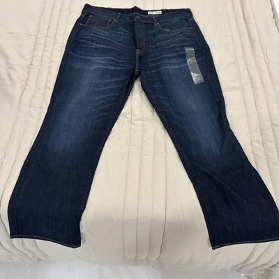 Pantalones de mezclilla Cremieux para hombre premium azul 40x30 calce recto azul índigo nuevos con etiquetas Foto 1 de 4