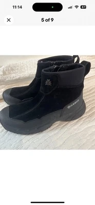 Nuevas botas de nieve ICEBUG Metro2 BUGrip negras para hombre talla 8,5 cálidas tachuelas de tracción cómodas Foto 1 de 2