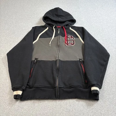 Sudadera con Capucha Skullcandy Para Hombre Mediana Cremallera Completa Bolsillos con Cordón Ropa de Calle Y2K Foto 1 de 4