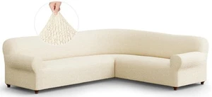 PAULATO BY GA.I.CO. Corner Sectional Couch Cover - Extra Large L-Shape Couch ... - Picture 1 of 8
