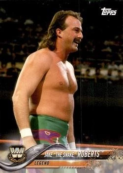 2018 Topps WWE Then Now Forever #193 Jake "The Snake" Roberts - Image 1 of 2