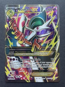 Pokemon Karte Roaring Skies: Mega M Gallade EX 100/108 Ultra Rare Full Art NM/M - Bild 1 von 8