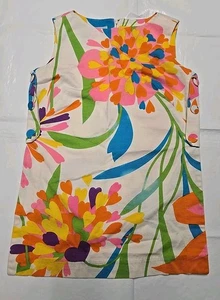 Túnica Waltah Clarke's vintage hawaiana para mujer Top Go Beach años 60 XS - Imagen 1 de 22