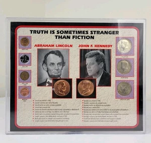 La verdad es a veces más extraña que las monedas de ficción ~ Abraham Lincoln y J. F. K. - Imagen 1 de 18
