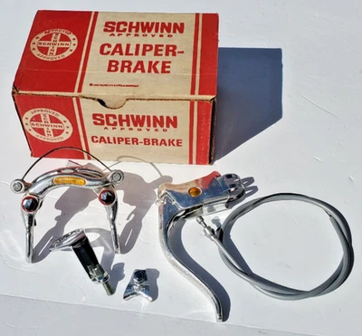 NOS Schwinn Freio Frontal Central Alavanca de Puxar Bicicleta de Estrada Paramount Super Sport Anos 70 - Imagem 1 de 4