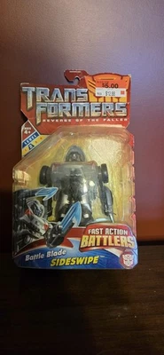 New Transformers Revenge of the Fallen Battle Blade Sideswipe Figure 2008 Sealed - Image 1 of 3