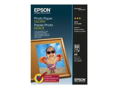 Epson - Fotopapier, glänzend - A4 (210 x 297 mm) - 200 g/m2 - 50 Blatt - Bild 1 von 2