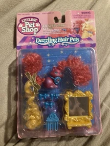 Kenner 1995 Littlest Pet Shop Dazzling Hair Pets-Sealed- NEW IN ORIGINAL PACKAGE - Picture 1 of 9
