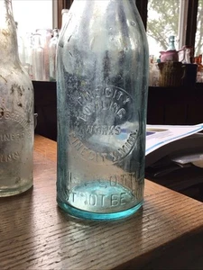 11,75" SELTEN RARITÄT KIEFER CITY ABFÜLLUNG FUNKTIONIERT QT. SODA FLASCHE GEPRÄGT MINNESOTA MINN - Bild 1 von 7