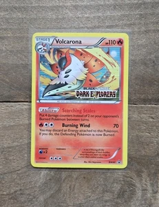 Pokemon TCG Volcarona Dark Explorers BW40 Black Star Promo Holo LP - Picture 1 of 4