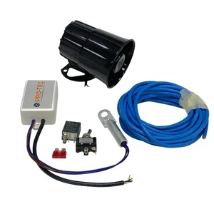 Pro-Tec SE-7606 Electronic Siren 12V 20W 6 Tone with Cat Watch Module - Picture 1 of 24