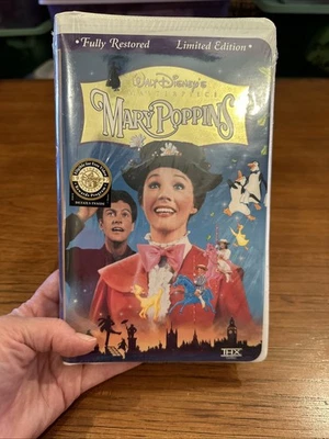 Walt Disney's Mary Poppins VHS Fully Restored Limited Edition SEALED - Image 1 of 3