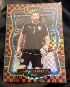 2017-18 PANINI SELECT - GIANLUIGI BUFFON #175 CHECKERBOARD PRIZM SSP MINT - Picture 1 of 2