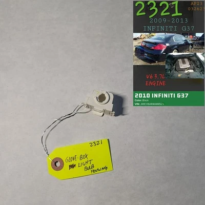⭐⭐OEM 2009-2013 INFINITI G37 GUANTERA BOMBILLA CARCASA⭐⭐ Foto 1 de 3