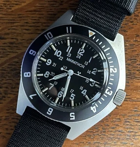 Maratón USAF Militar Emitido 91 Gallet Diver Navegador ¡Excelente! - Imagen 1 de 15