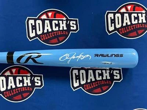 Bo Jackson Autographed Blue “Father’s Day” Rawlings Pro Model Bat (Beckett) - Picture 1 of 2