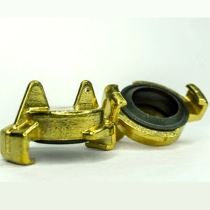 Wasserkupplung Blindkupplung Klauenkupplung System Geka kompatibel Messing - Bild 1 von 4