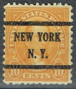 1926 10c MONROE w/Bureau precancel (642-43) f/NEW YORK NY. Nice stamp!! - Picture 1 of 1