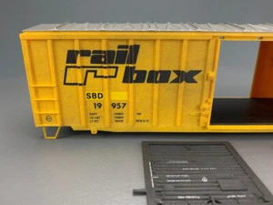 O Scale Weaver Modern OB SD 50’ Boxcar Seaboard /Railbox #19957 Shell O1932 LZ - Picture 1 of 15