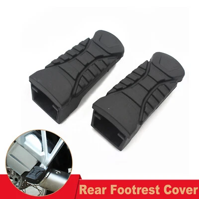 Rear Passenger Footrest Rubber Cover For BMW R1200GS R1250GS S1000XR C650 SPORT - Image 1 of 4