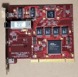 AGILENT HFBR5905 0532 FIBER OPTIC PCI INTERNAL CARD - IMAGING DYNAMICS COMPANY - Afbeelding 1 van 2