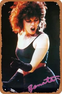 Pat Benatar (sehr limitierter Bestand, erschienen 1984 so seltenes Retro Poster - Bild 1 von 5