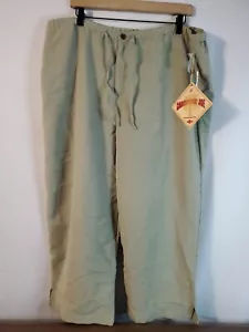 Caribbean Joe Pants Women's Size XL Wide Leg Capri Pockets Lounge Vacation - Picture 1 of 15