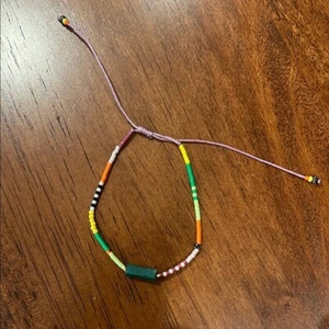 Pulsera ajustable con cuentas coloridas - Imagen 1 de 4