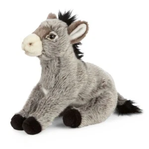 Donkey toy 10"/29cm stuffed animal by Living Nature  - Picture 1 of 3