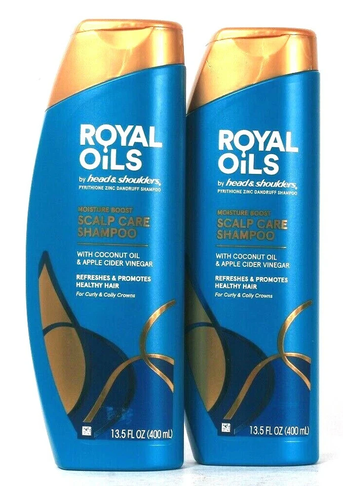 2 Royal Oils By Head & Shoulders Moisture Boost Coconut Oil Scalp Care Shampoo - Image 1 of 1