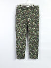 J. Jill Floral Ankle Pants Live In Chinos Women?S Size 2 Euc