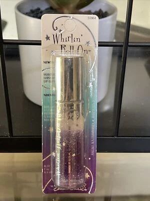 Lip Smackers Whirlin’ Roll On Raspberry Blizzard Glitter Lip Gloss Bonne Bell - Image 1 of 4